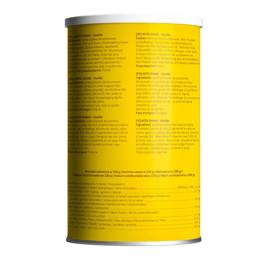 WHEY KETO SHAKE VANILLA + MCT-1